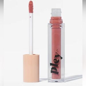 Pley Lust + Found Lip Gloss “Ethel” rich nude rose NWT